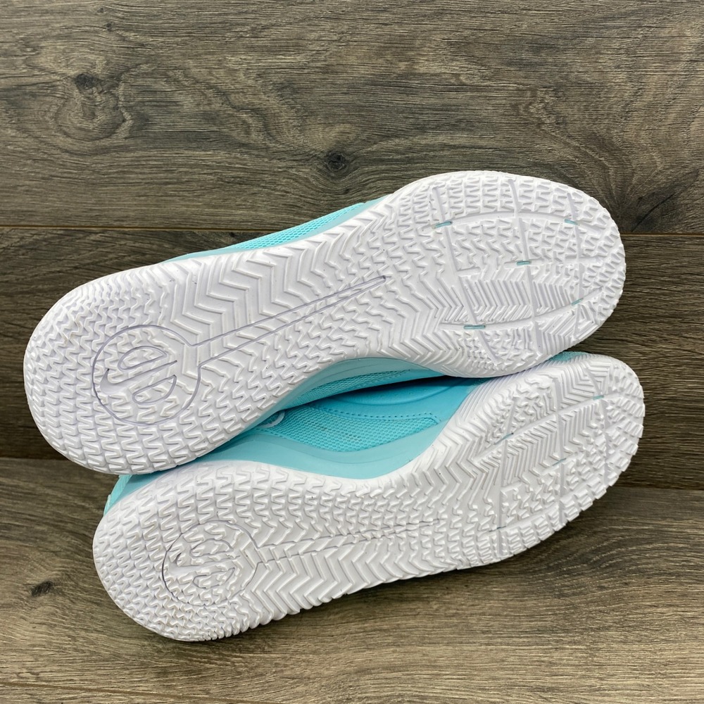 Nike Tiempo Legend 10 Academy IC Mens 9.5 Light Blue Indoor Soccer DV4341-401 - Picture 3 of 10
